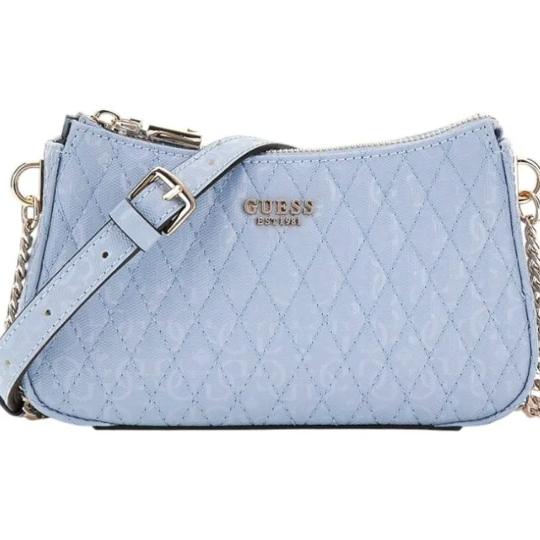 Guess - Betula Mini crossbody Top Zip - Blauw