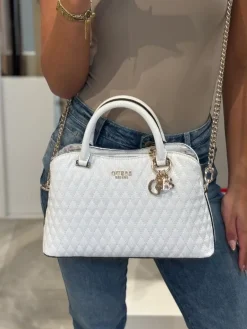Guess - Betula Satchel - Wit