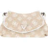 Guess - Beyza Flap Shoulder Bag - Beige