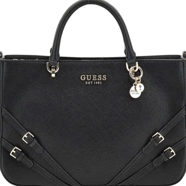 Guess - Bramina Girlfriend Satchel - Zwart