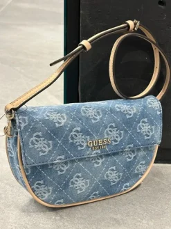 Guess - Cerelia Flap Shoulder Bag - Blauw