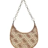 Guess - Circe Hobo Shoulder Bag - Beige