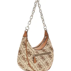 Guess - Circe Hobo Shoulder Bag - Beige