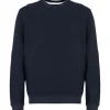 Guess - Cn Plain Sweatshirt - Zwart
