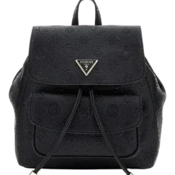 Guess - Cresidia Small Flap Backpack - Zwart