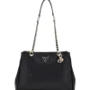 Guess - Cresidia Status Satchel - Zwart