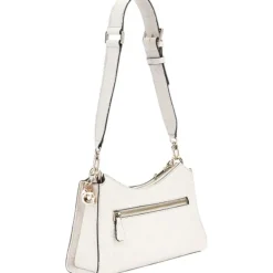 Guess - Cresidia Top Zip Shoulder Bag - Wit