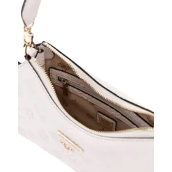 Guess - Cresidia Top Zip Shoulder Bag - Wit