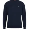 Guess - Dane Tech Ls Cn Swtr - Blauw