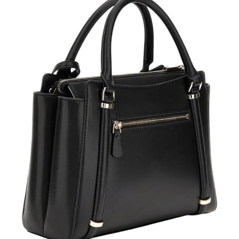 Guess - Daryna 2 Comp Satchel - Zwart