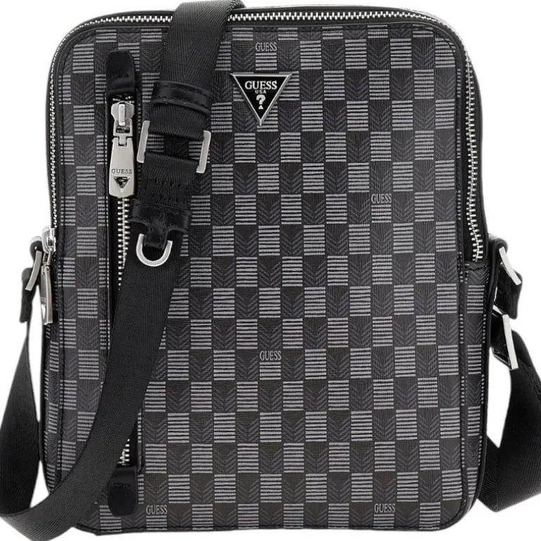 Guess - Dbl Zip Xbody - Zwart