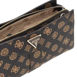 Guess - Dory Top Zip Crossbody - Bruin