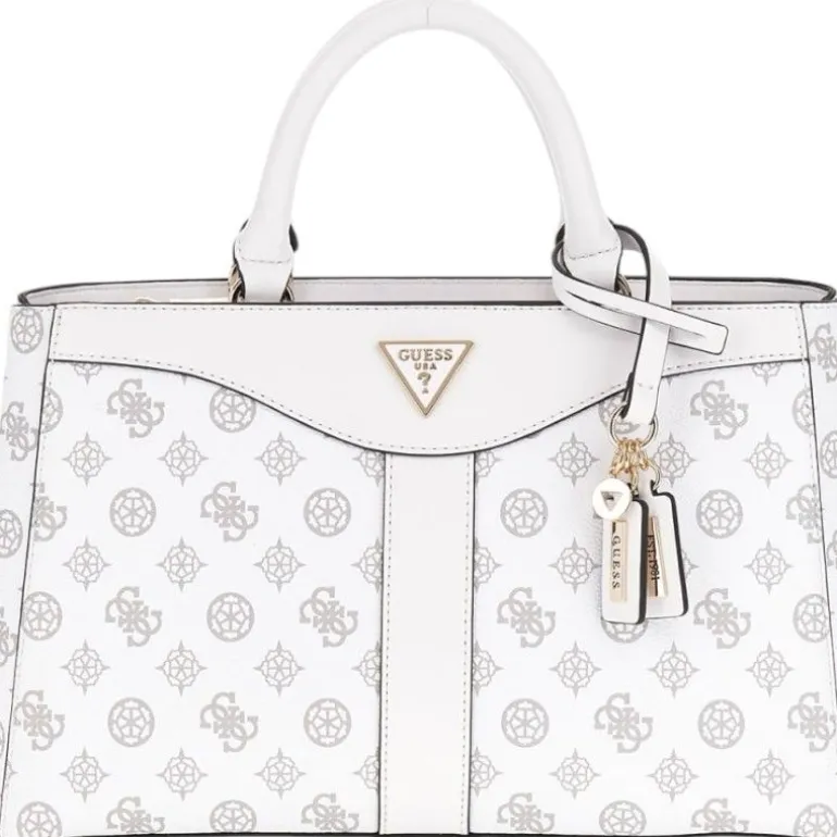 Guess - Dorys Luxury Satchel - Wit