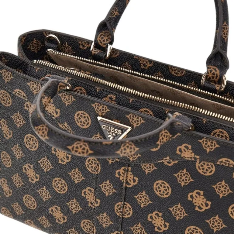 Guess - Dorys Luxury Satchel - Bruin