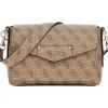 Guess - Eco Brenton Flap Shoulder Bag - Bruin