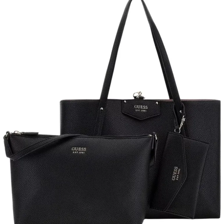 Guess - Eco Brenton Tote - Zwart