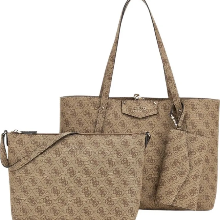Guess - Eco Brenton Tote - Beige