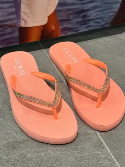 Guess - Flip Flop Rhinestone - Oranje