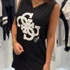 Guess - 4G Sl Over Tee - Zwart