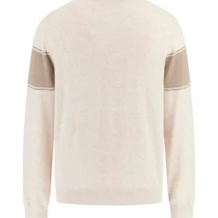 Guess - Geoffrey Cn Ls Logo Swtr - Beige