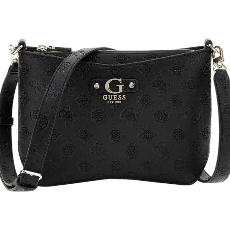 Guess - Gerty Crossbody Top Zip - Zwart