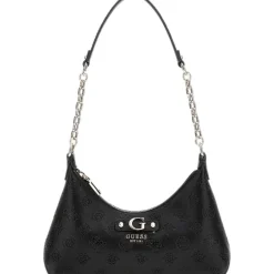 Guess - Gerty Top Zip Shoulder Bag - Zwart
