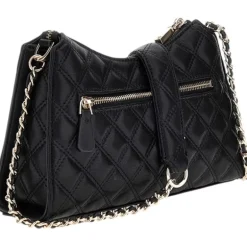Guess - Giully Top Zip Shoulder Bag - Zwart
