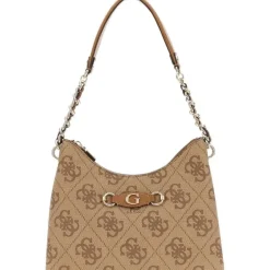 Guess - Izzy Top Zip Shoulder Bag - Bruin