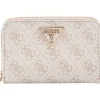 Guess - Laurel Slg Medium Zip Around - Beige