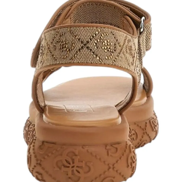 Guess - Lode2 Sandalen - Bruin