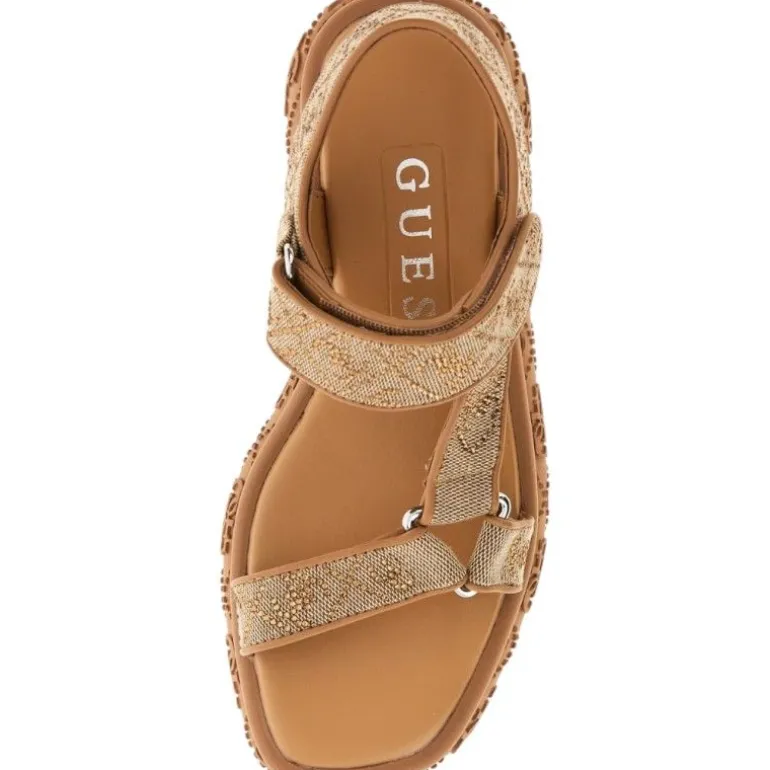 Guess - Lode2 Sandalen - Bruin