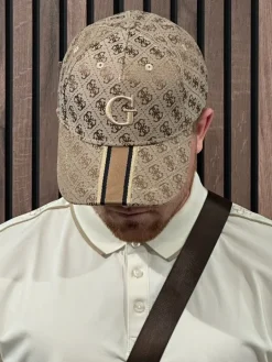 Guess - London Baseball Cap - Beige