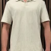 Guess - Loose Fit Ss Cn Knit - Beige