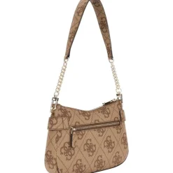Guess - Lorelei Top Zip Shoulder Bag - Bruin