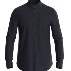 Guess - Ls Sunset Tech Shirt - Donkerblauw