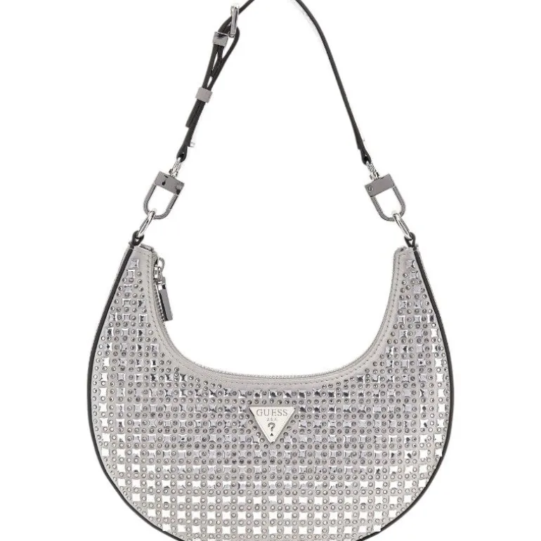 Guess - Lua Mini Hobo - Zilver