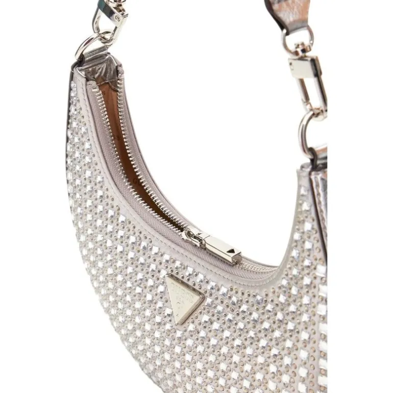 Guess - Lua Mini Hobo - Zilver