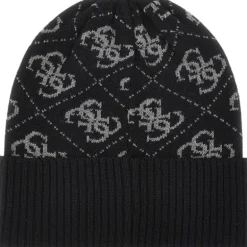 Guess - Maxi 4G Beanie - Zwart