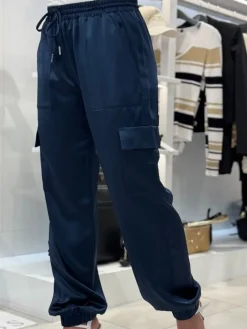 Guess - New Marzia Gathered Jogger - Blauw