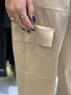 Guess - New Marzia Gathered Jogger - Goud