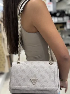 Guess - Noelle Convertible Xbody Flap - Beige
