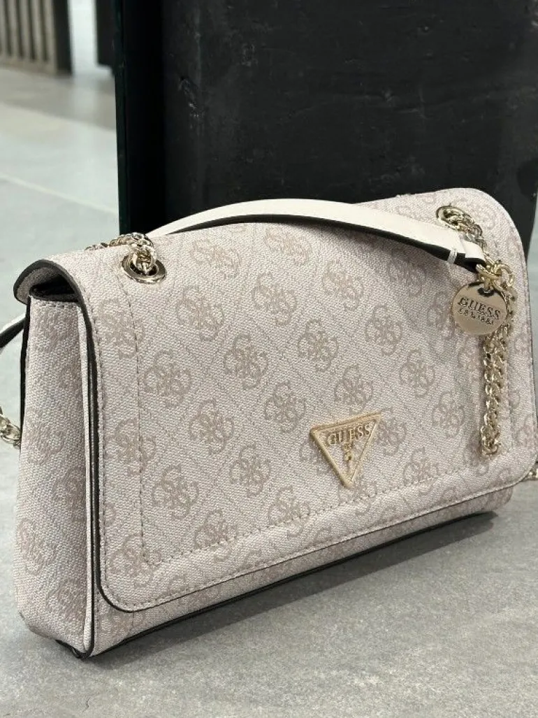 Guess - Noelle Convertible Xbody Flap - Beige