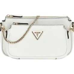 Guess - Noelle Dbl Pouch Crossbody - Beige