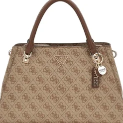Guess - Noelle Luxury Satchel - Bruin