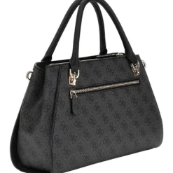 Guess - Noelle Luxury Satchel - Zwart