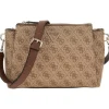 Guess - Noelle Tri Compartment Xbody - Bruin