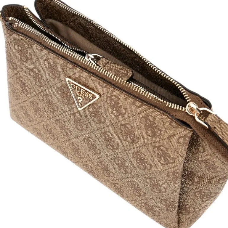 Guess - Noelle Tri Compartment Xbody - Bruin