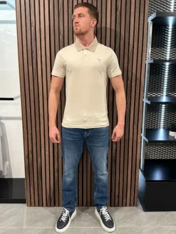 Guess - Nolan Ss Polo - Beige