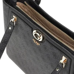 Guess - Orlina Logo Noel Tote - Zwart