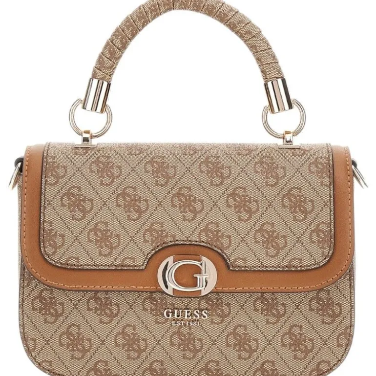 Guess - Orlina Logo Top Handle Flap - Bruin